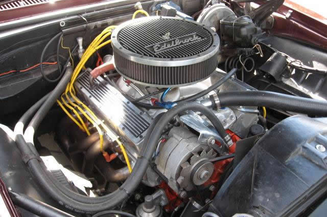 1969 Chevy Camaro Convertible Engine