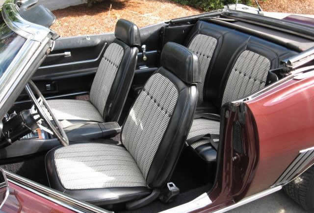 1969 Chevy Camaro Convertible Interior