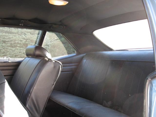 1970 Chevy Nova Backseat
